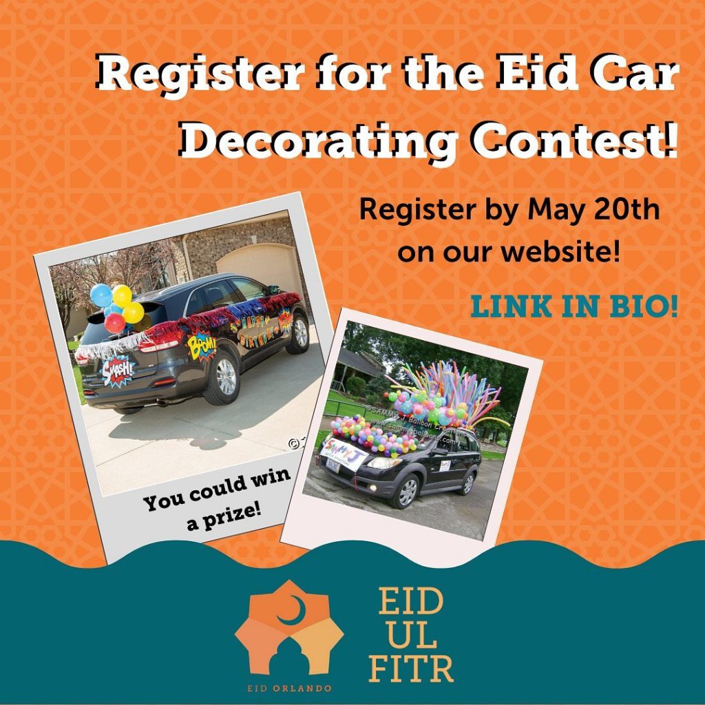 Orlando Prepares for Special `Eid with Car Decoration Contest - About Islam