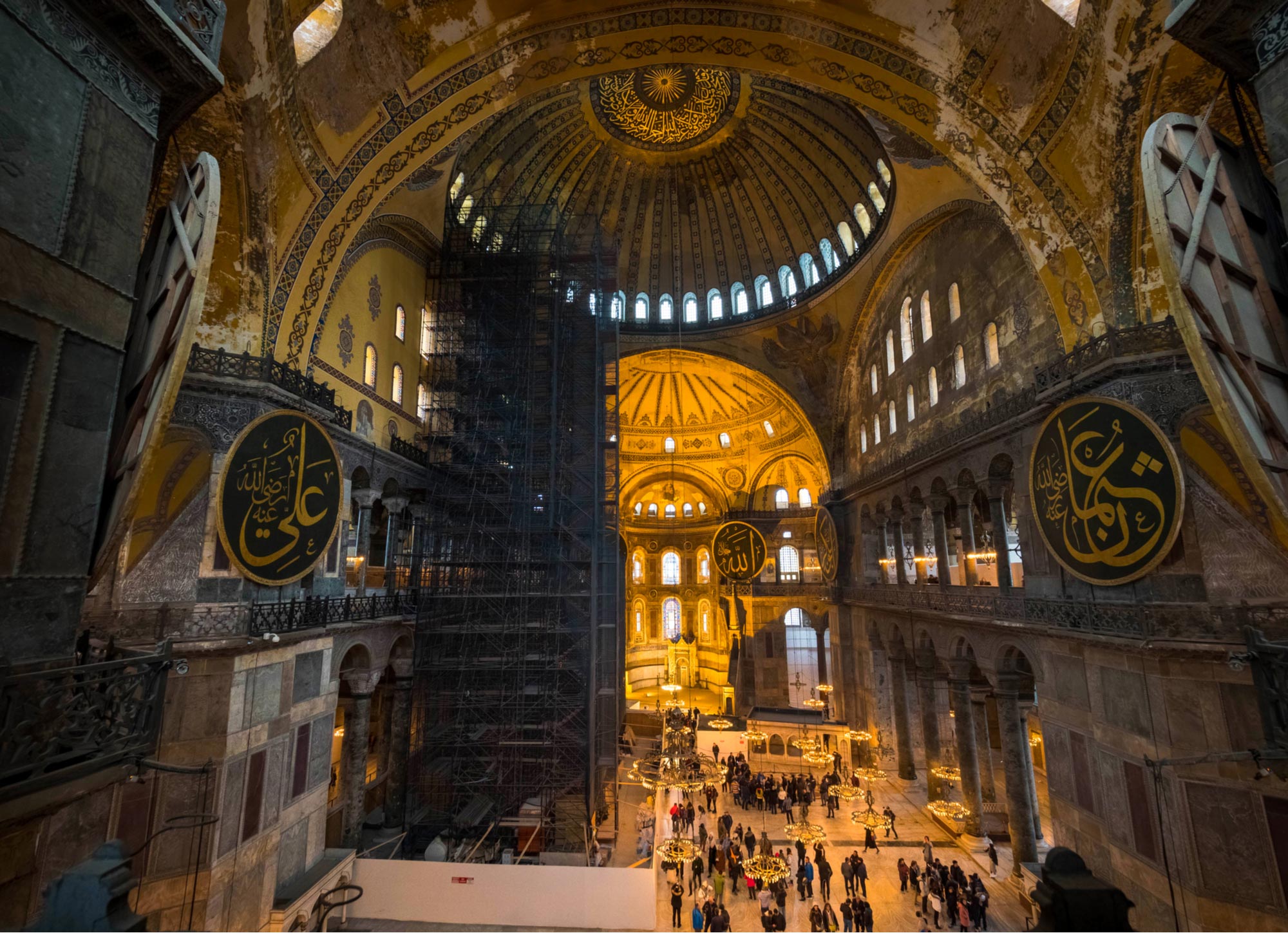 Inside the Majestic Hagia Sofia - In Pictures - About Islam