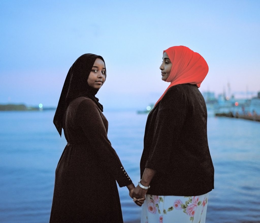 Qali Ibrahim (left) and her mother Sudi Mohamed arrived in Halifax in 1997 from a Kenyan refugee camp. They had left Somalia to Kenya after the civil war broke out. – Contributed