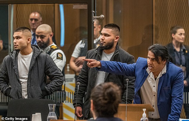 Delivering his victim impact statement on Wednesday, Wahabzadah looked Tarrant in the eyes and said: ‘You know the face … the one who chase you out’