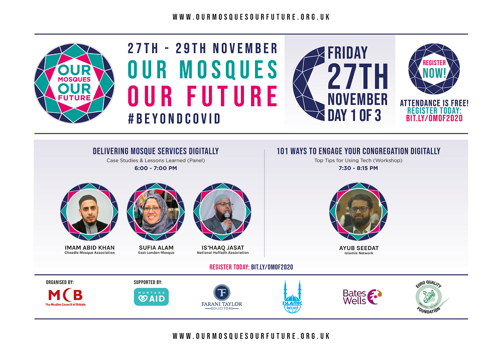 In Its Third Year, 'Our Mosques Our Future' Goes Virtual - About Islam