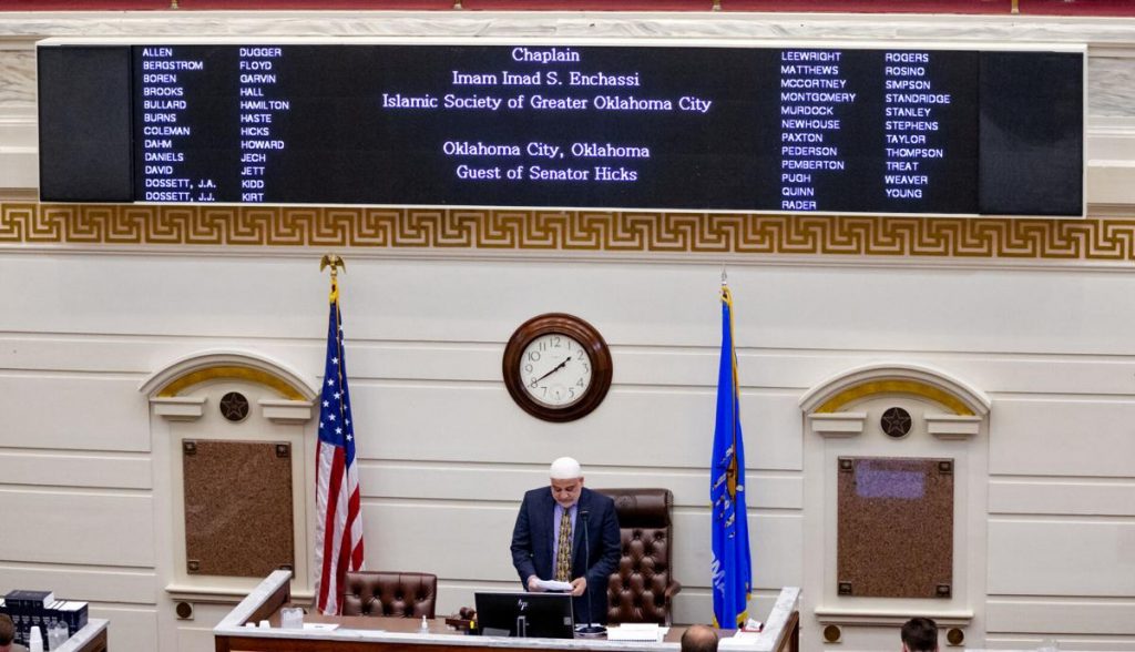 From Oklahoma Senate Floor, Imam Sends Message of Love - About Islam