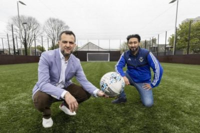 Mosque Members Turn Fly-Dumping Area into Football Pitch - About Islam