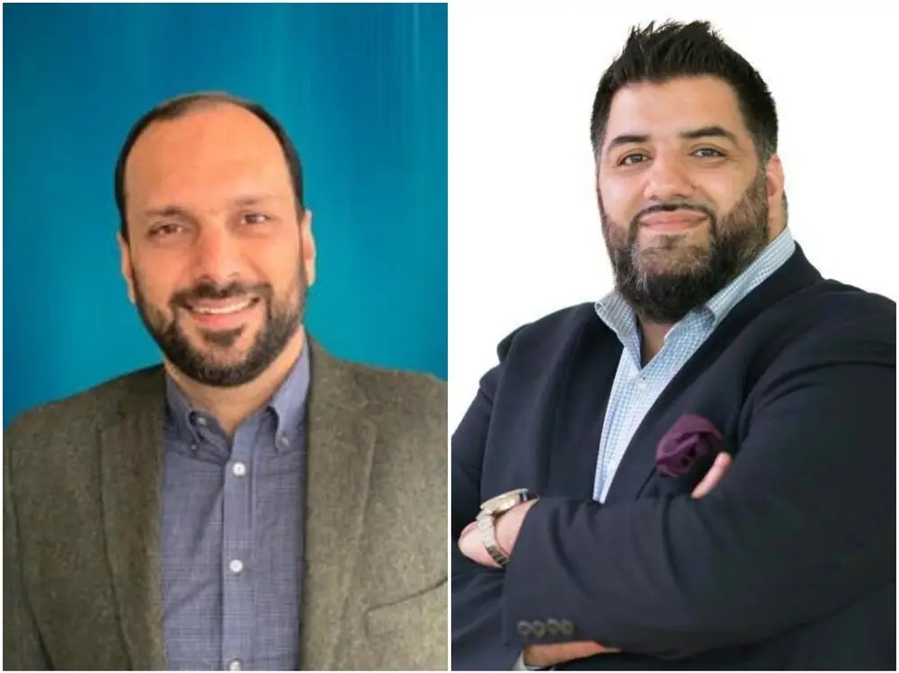 Aghaz Investments’ Khurram Agha and Wahed Invest’s Umer Suleman. Aghaz Investments, Wahed Invest