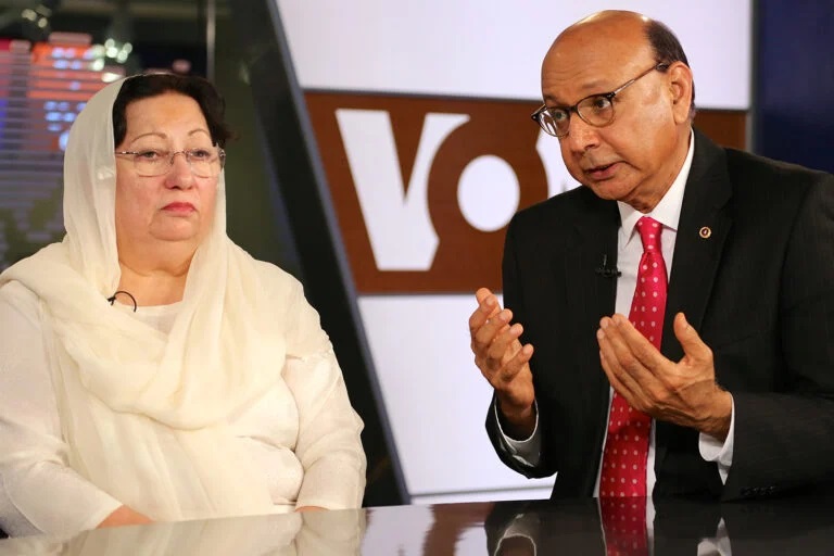 Khizr and Ghazala Khan, the parents of an Army captain killed in Iraq. Courtesy of WIkimedia/Creative Commons
