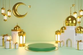 mosque with crescent moon-crescent-moon-How to Make the Best Use of Prophet’s Birthday