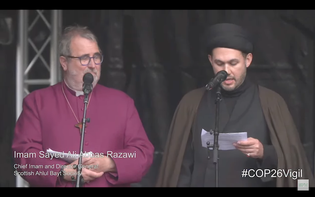Faith Leaders Pray for Planet in COP26 Vigil - About Islam