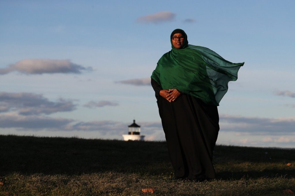 South Portland Mayor Deqa Dhalac has traveled through many countries and navigated various cultures, jobs and challenges. Ben McCanna/Staff Photographer