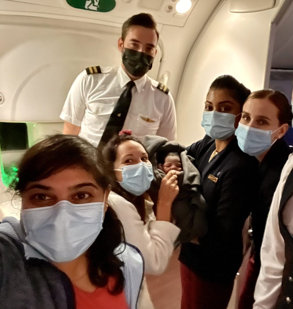 “Is There a Doctor on the Plane?" Muslim Doctor Delivers Baby on Flight - About Islam