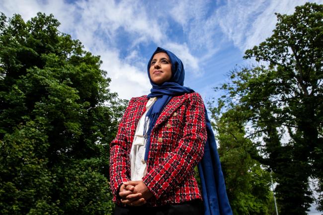 Muslim Council of Britain secretary general Zara Mohammed in Glasgow. Pic: Colin Mearns