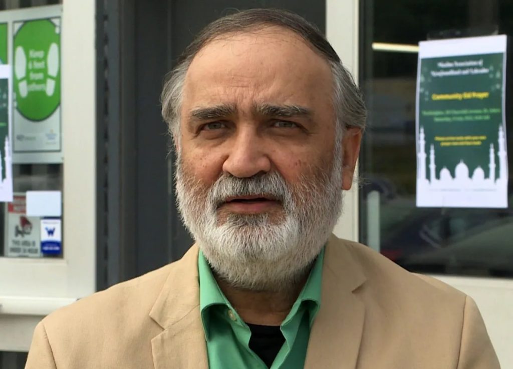 Syed Pirzada, president of the Muslim Association of Newfoundland and Labrador (Henrike Wilhelm/CBC)
