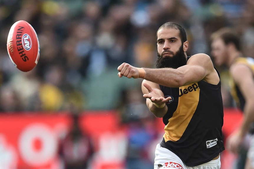 Bachar Houli retired from the AFL last year.(AAP: Julian Smith)
