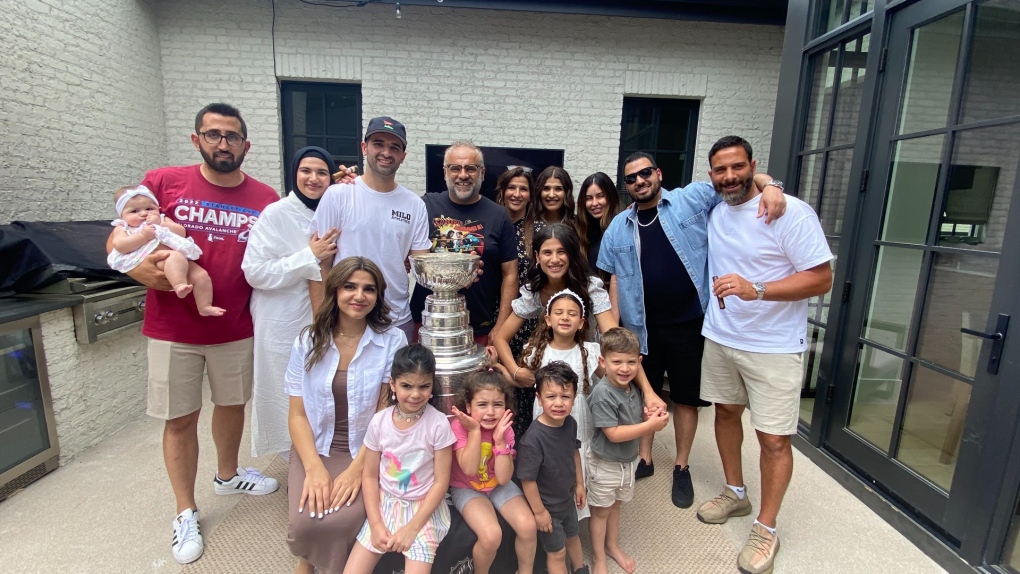 Nazem Kadri’s family (Source: Mo Haidar)