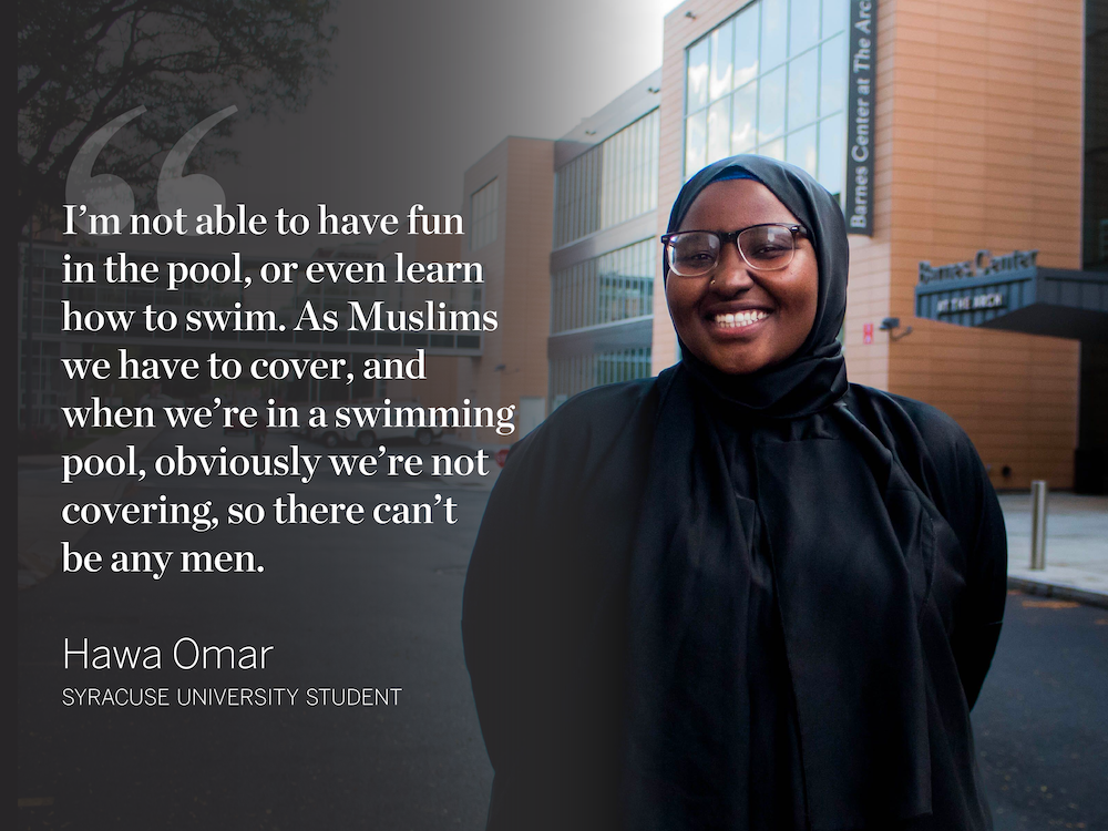 Female Muslim Students Call for More Accommodation in Syracuse Pools - About Islam