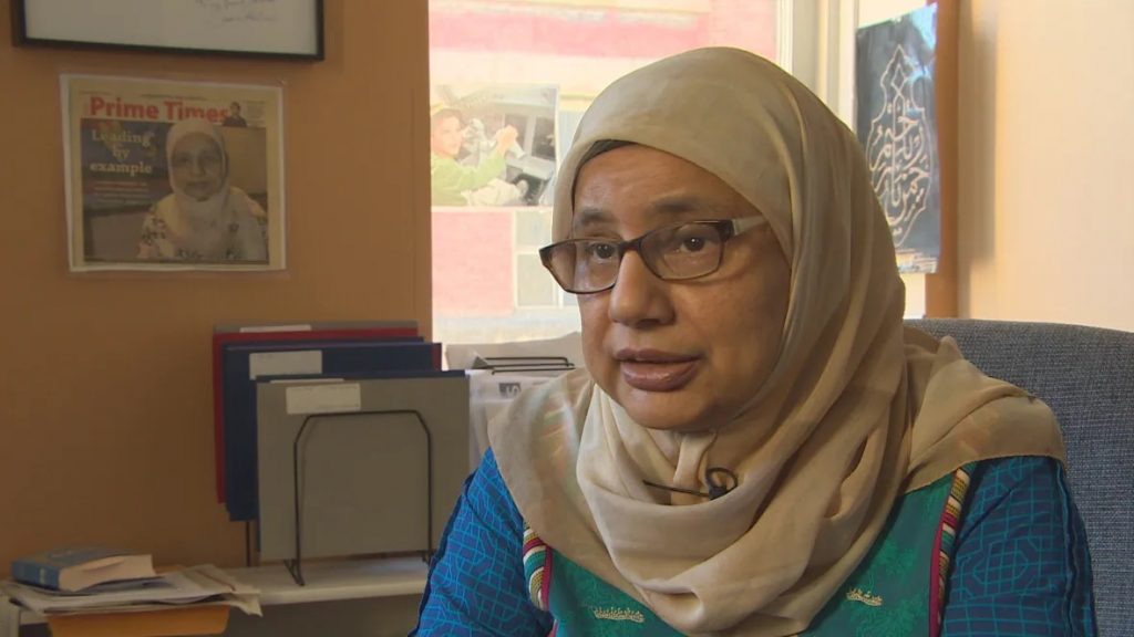 Shahina Siddiqui, executive director of the Islamic Social Services Association in Winnipeg