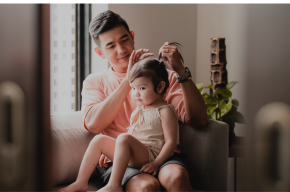 father-tying-daughter-s-hair-Is It Haram to Be a Househusband?