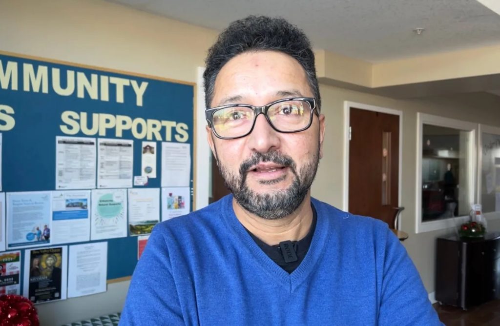 Salam Akhtar moved to Okotoks six months ago and says a place to pray was needed. (Dan McGarvey/CBC)