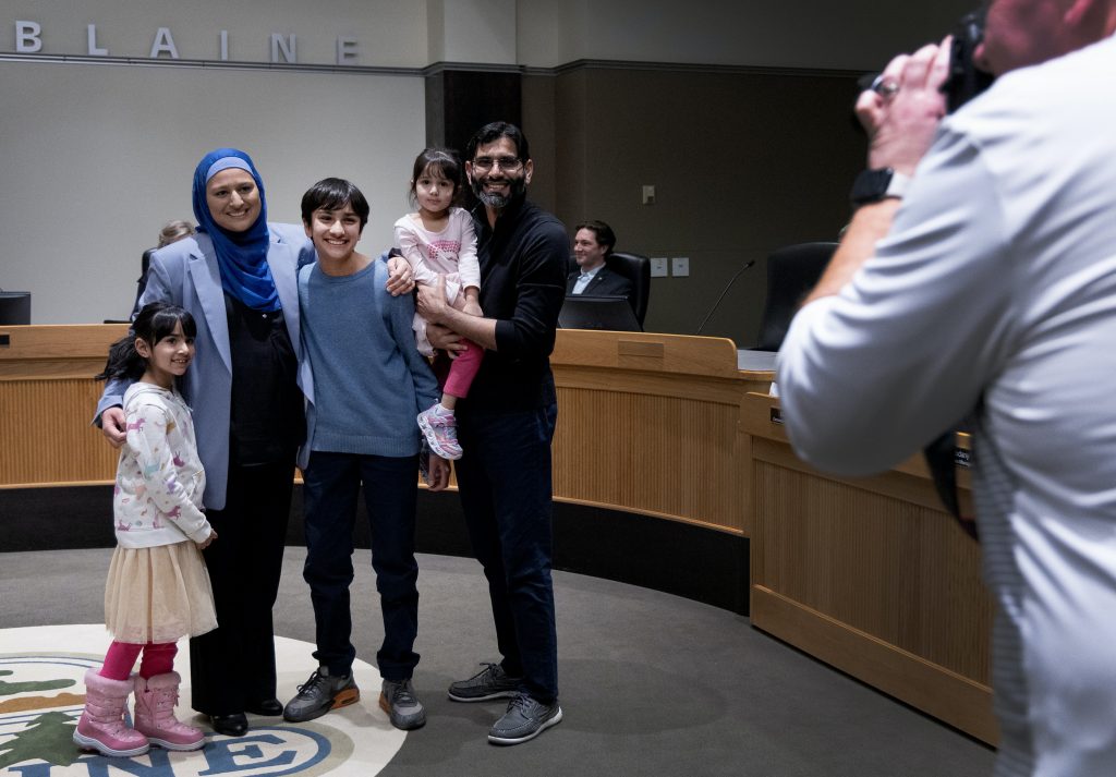 Lori Saroya Takes Oath as First Muslim in Blaine City Council - About Islam