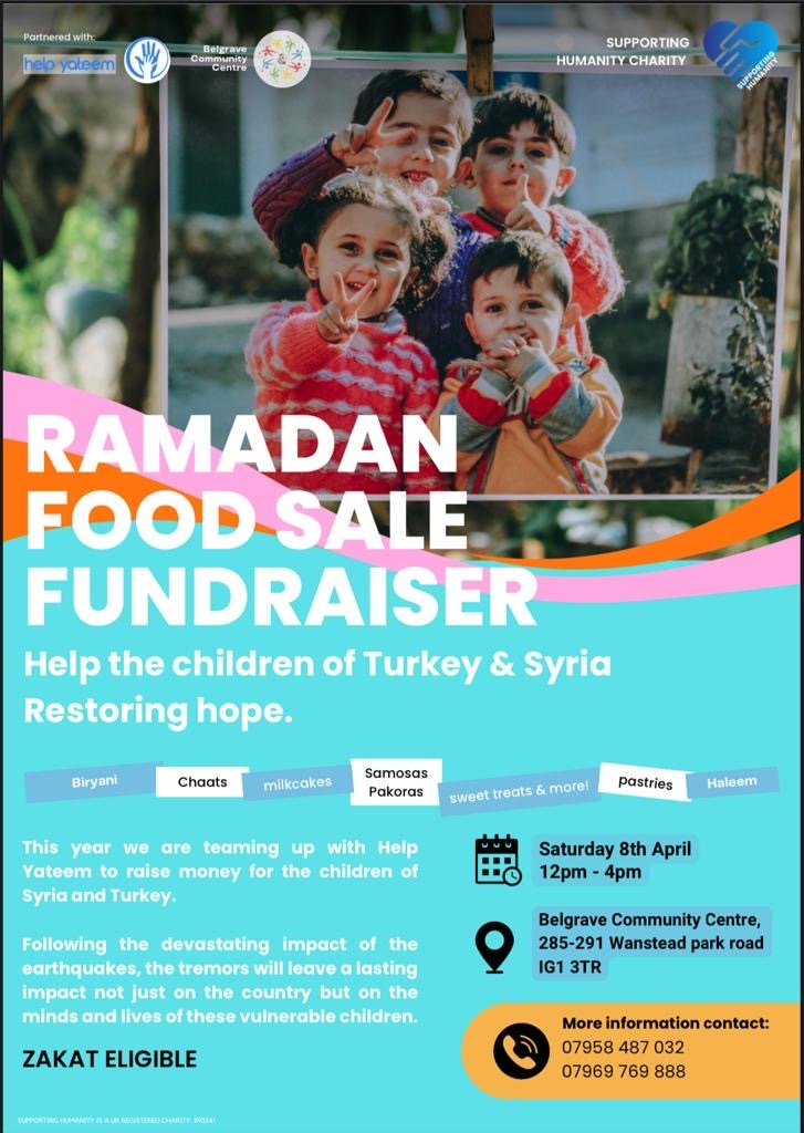 UK Kids Lead Ramadan Initiative to Help Syria, Turkey Victims - About Islam