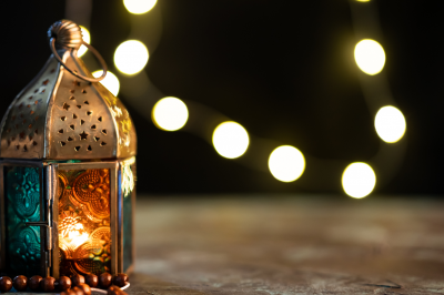 Arabic lantern and tasbih-Ramadan Related Fiqhi Issues