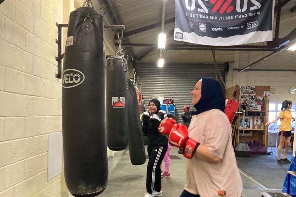 Irish Muslim Women Making a Mark at Tralee Boxing Club - About Islam