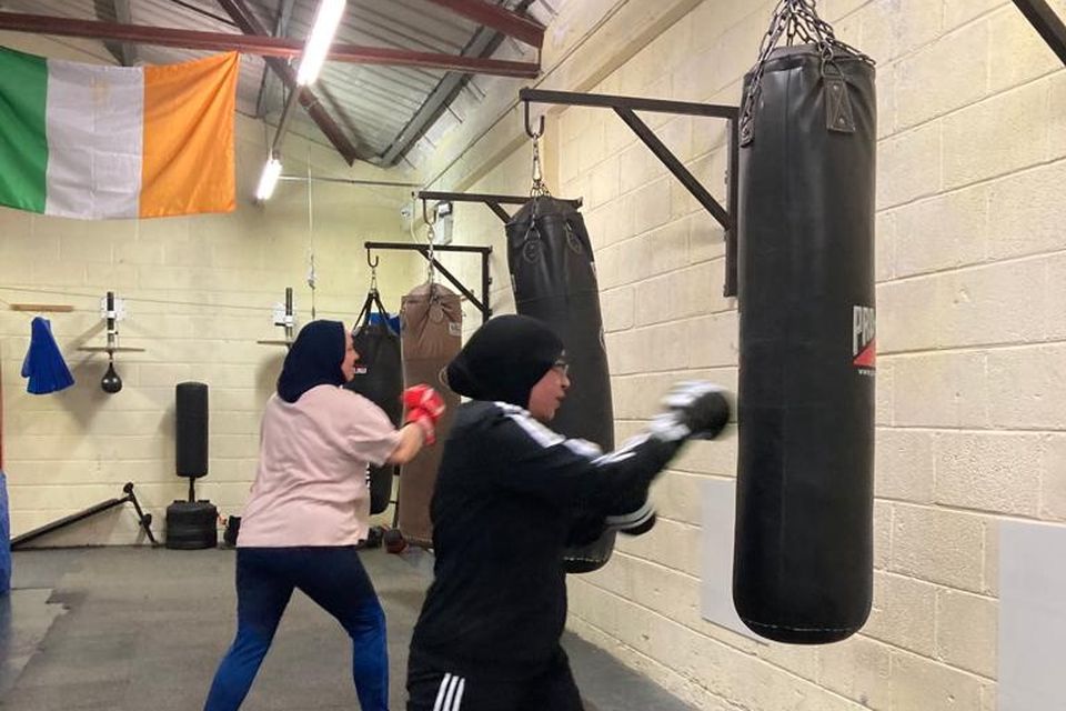 Irish Muslim Women Making a Mark at Tralee Boxing Club - About Islam