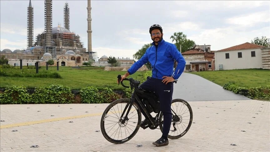 Muslim Cyclist Travels Across 10 Countries to Raise Awareness on Global Warming - About Islam