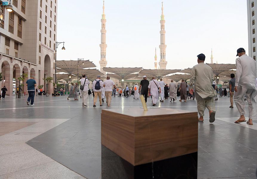 Prophet's Grand Mosque Gets Smart Air Freshener - About Islam