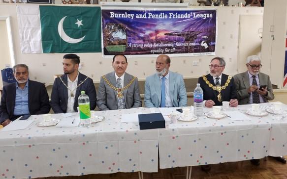 The event was attended by the Mayor of Pendle, Cllr Brian Newman, and Mayor of Burnley, Cllr Arif Khan.