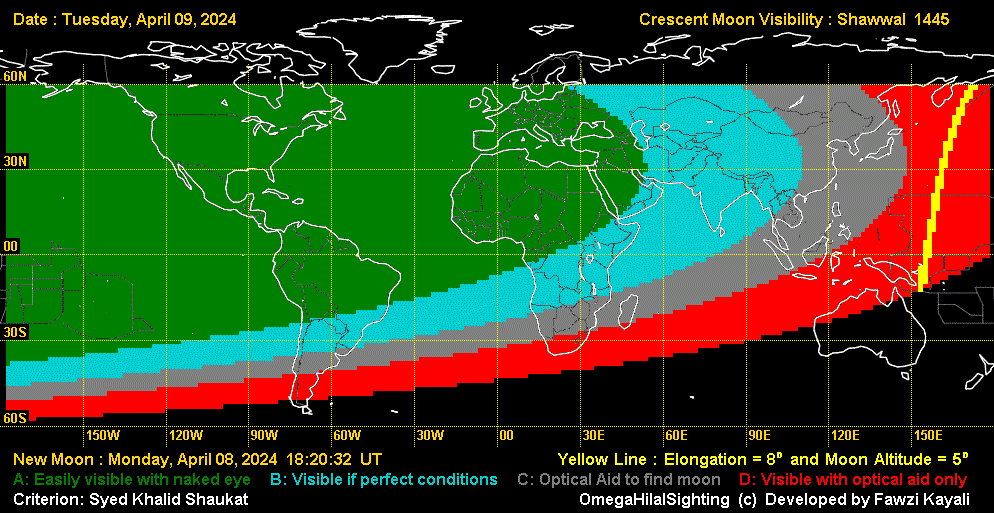 When Is Your Eid AlFitr? Check MoonSighting Forecasts About Islam