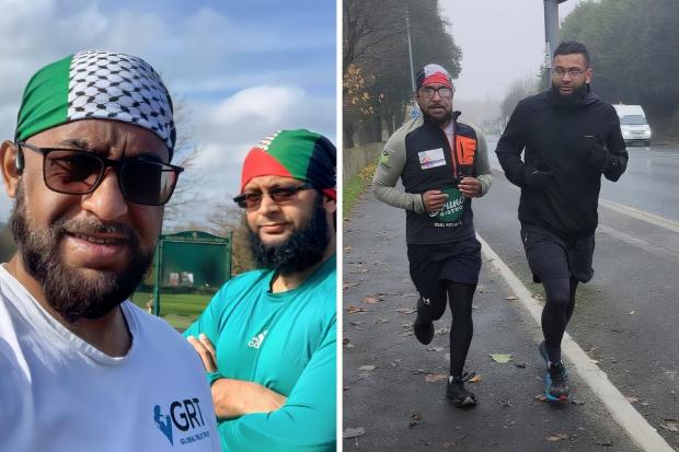 Oldham Runners Complete Year-Long Challenge for Gaza Relief - About Islam