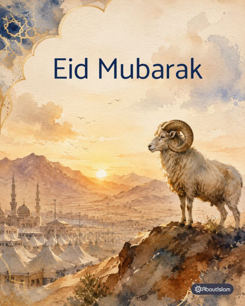 65+ Beautiful Cards for Eid Al-Adha 1447/2026 - About Islam