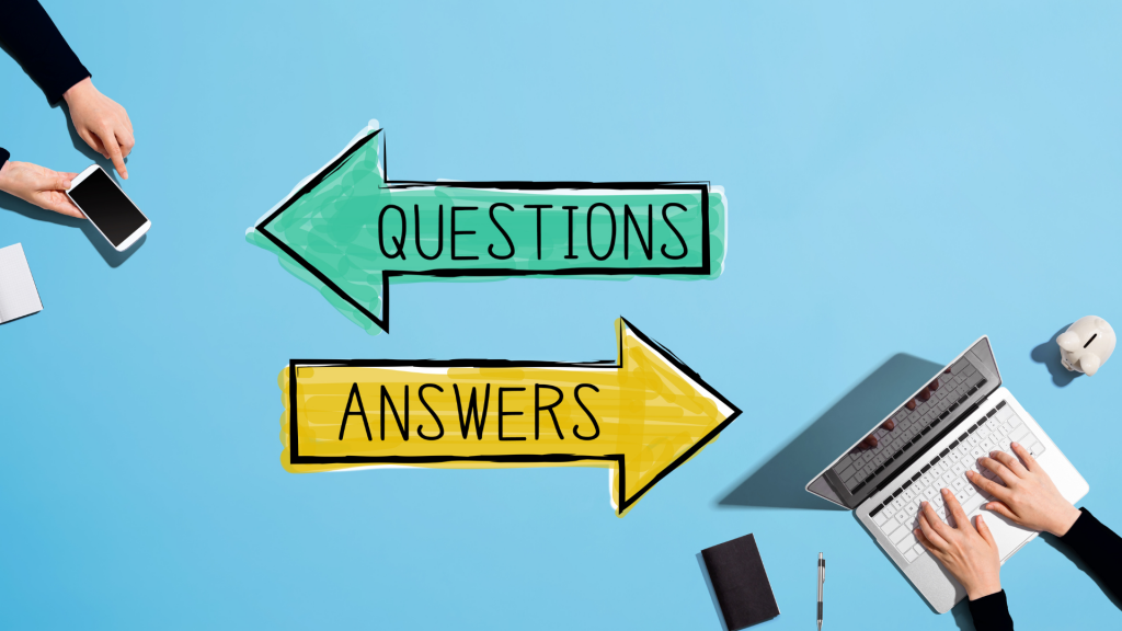 questions and answers concept