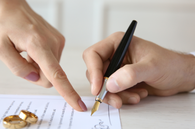 man signing marriage contract-Can Muslims Give Names for Ancestral Rituals before Marriage?