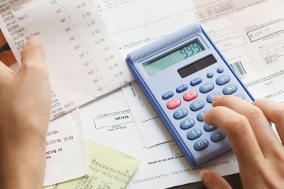 expenses being calculated