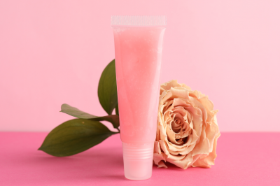 lip balm and flower