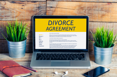 divorce agreement concept