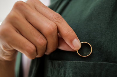 Man takes off ring and puts it in pocket-How Should a Wife Act When Her Marriage Is Kept Secret?