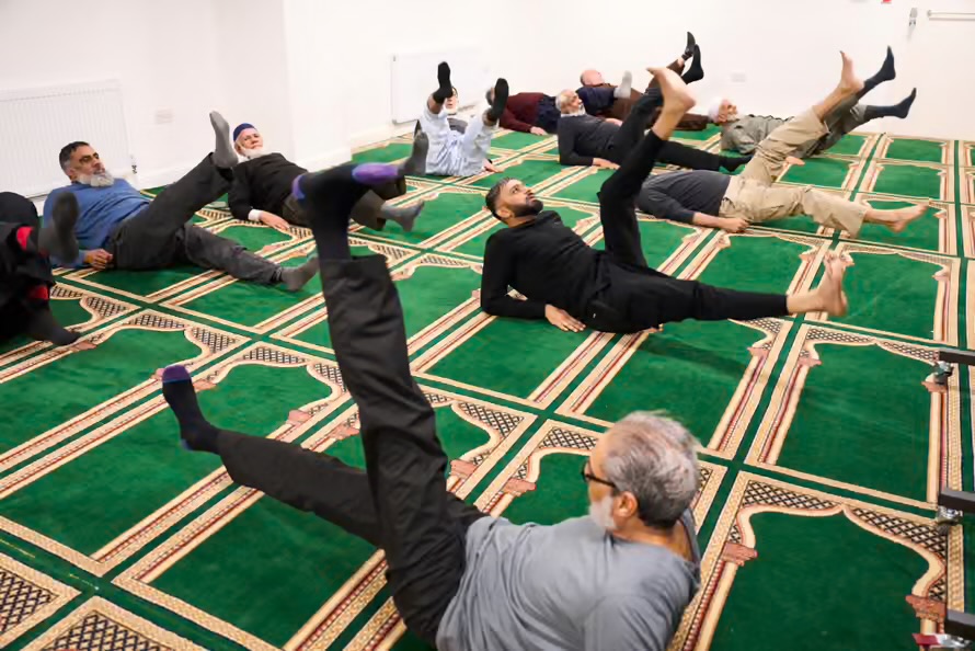 Inside Bradford&rsquo;s Mosques, Pilates Helps Men Age Healthier Together - About Islam
