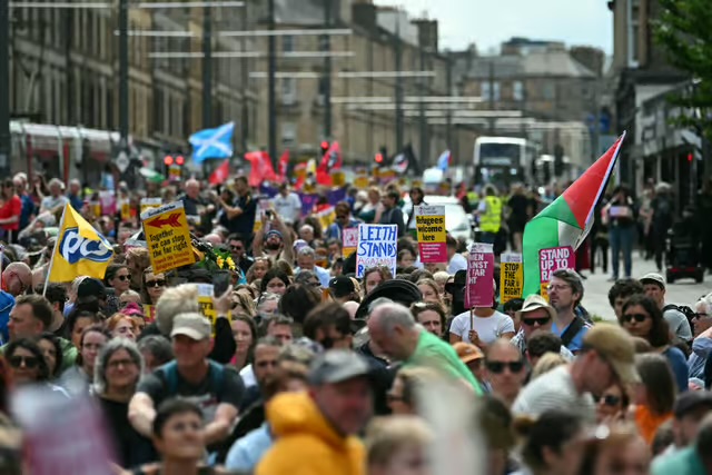 Thousands Rally Against Anti-Muslim Violence in Edinburgh - About Islam