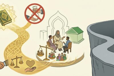 Conceptual illustration of Islamic Economics